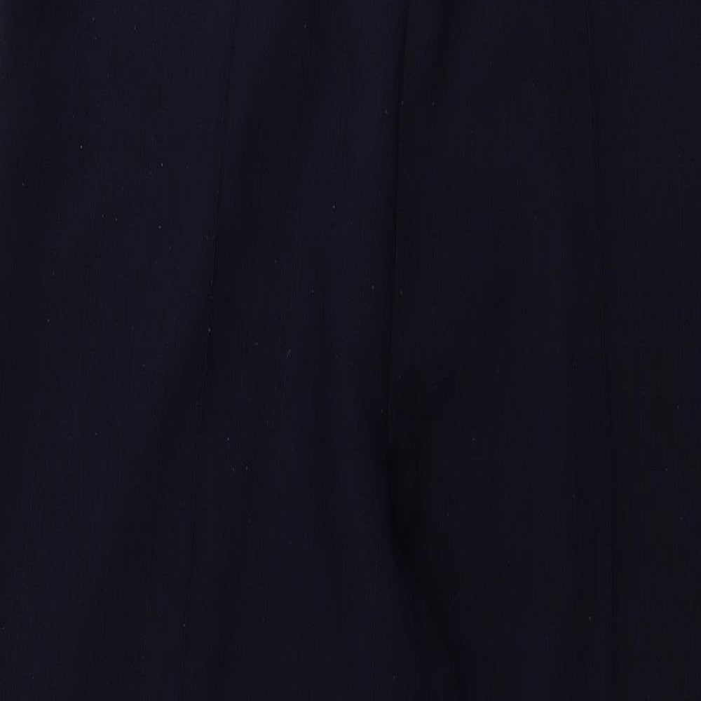 Womens UK Size 16 Marks and Spencer Regular Fit  Blue Trousers