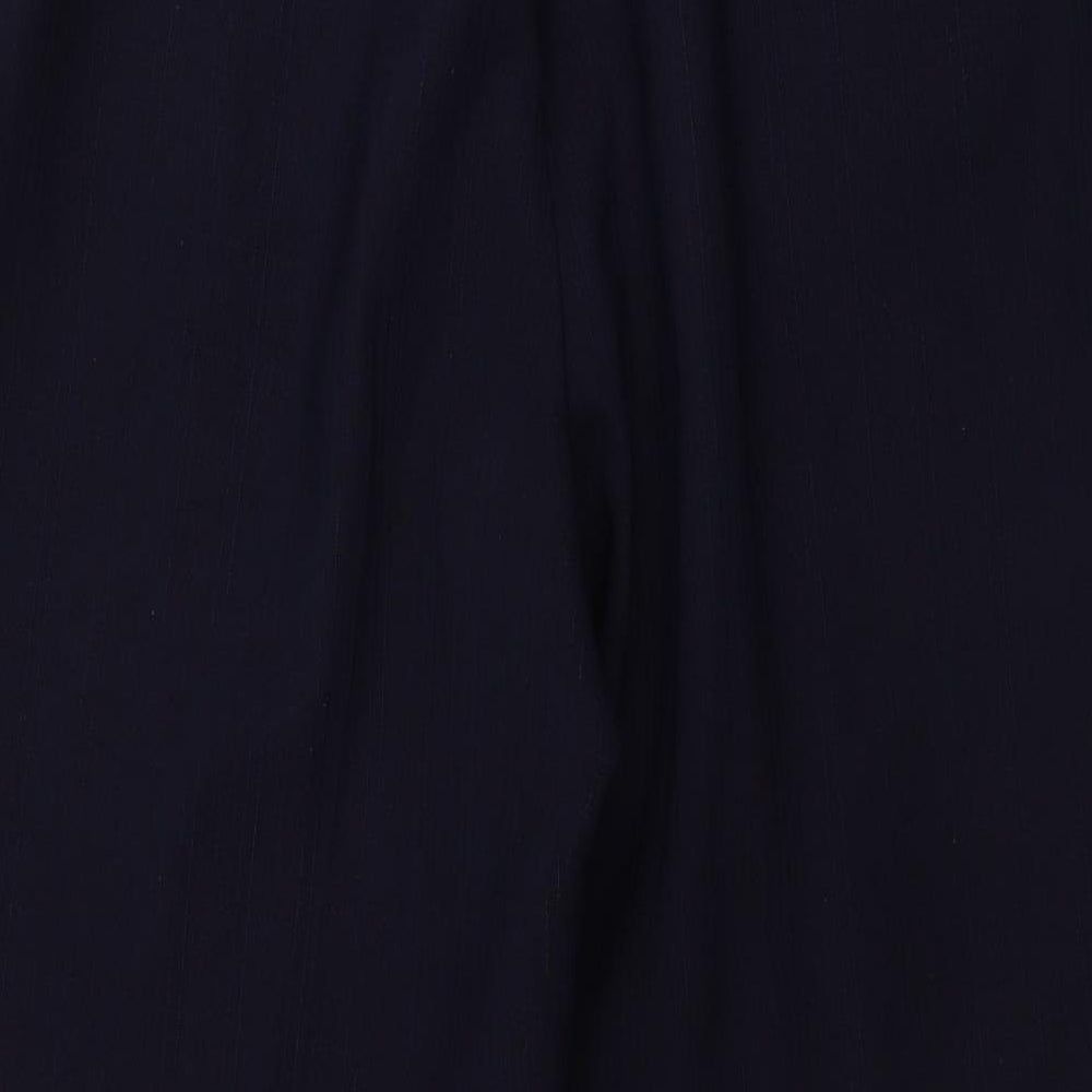 Womens UK Size 16 Marks and Spencer Regular Fit  Blue Trousers