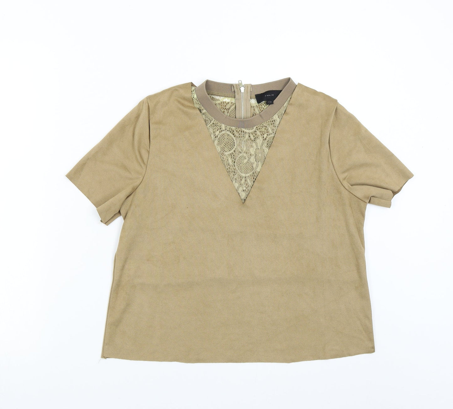 Womens UK Size M Julie Brown Basic T-Shirt
