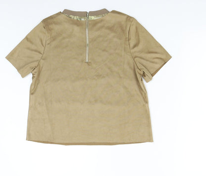 Womens UK Size M Julie Brown Basic T-Shirt