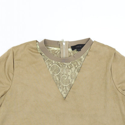 Womens UK Size M Julie Brown Basic T-Shirt