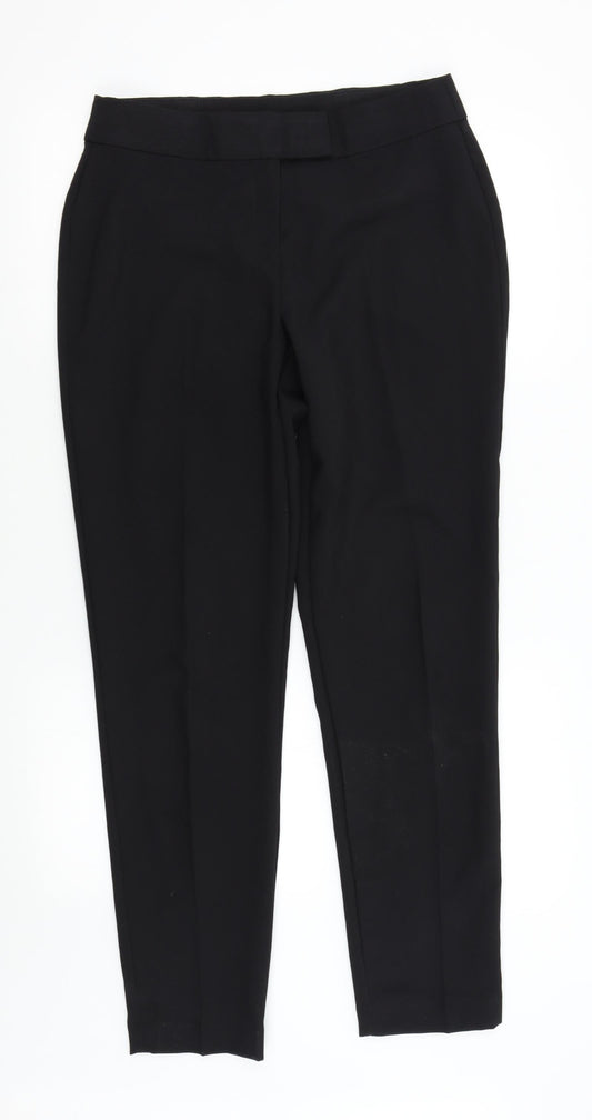 George Womens Black   Trousers  Size 12 L30 in