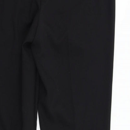 George Womens Black   Trousers  Size 12 L30 in
