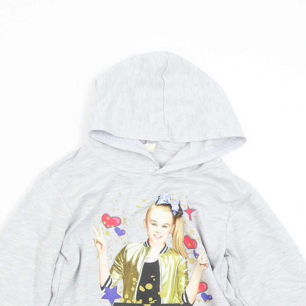 Dgfstm Boys Grey   Pullover Hoodie Size 10 Years  - Jojo Siwa