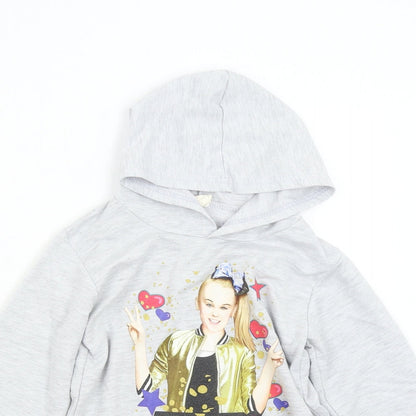 Dgfstm Boys Grey   Pullover Hoodie Size 10 Years  - Jojo Siwa