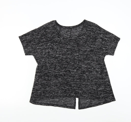 George Womens Grey  Knit Pullover Jumper Size 14