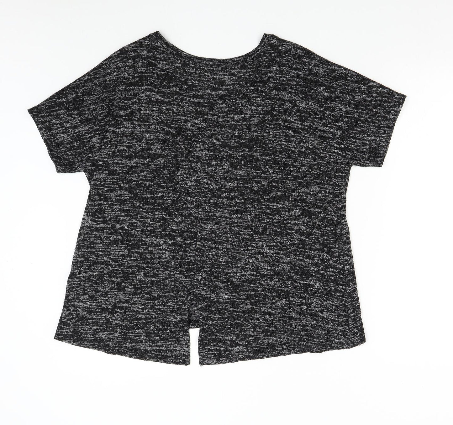 George Womens Grey  Knit Pullover Jumper Size 14