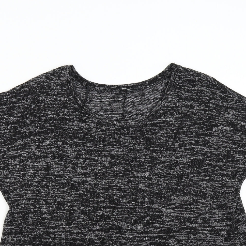 George Womens Grey  Knit Pullover Jumper Size 14