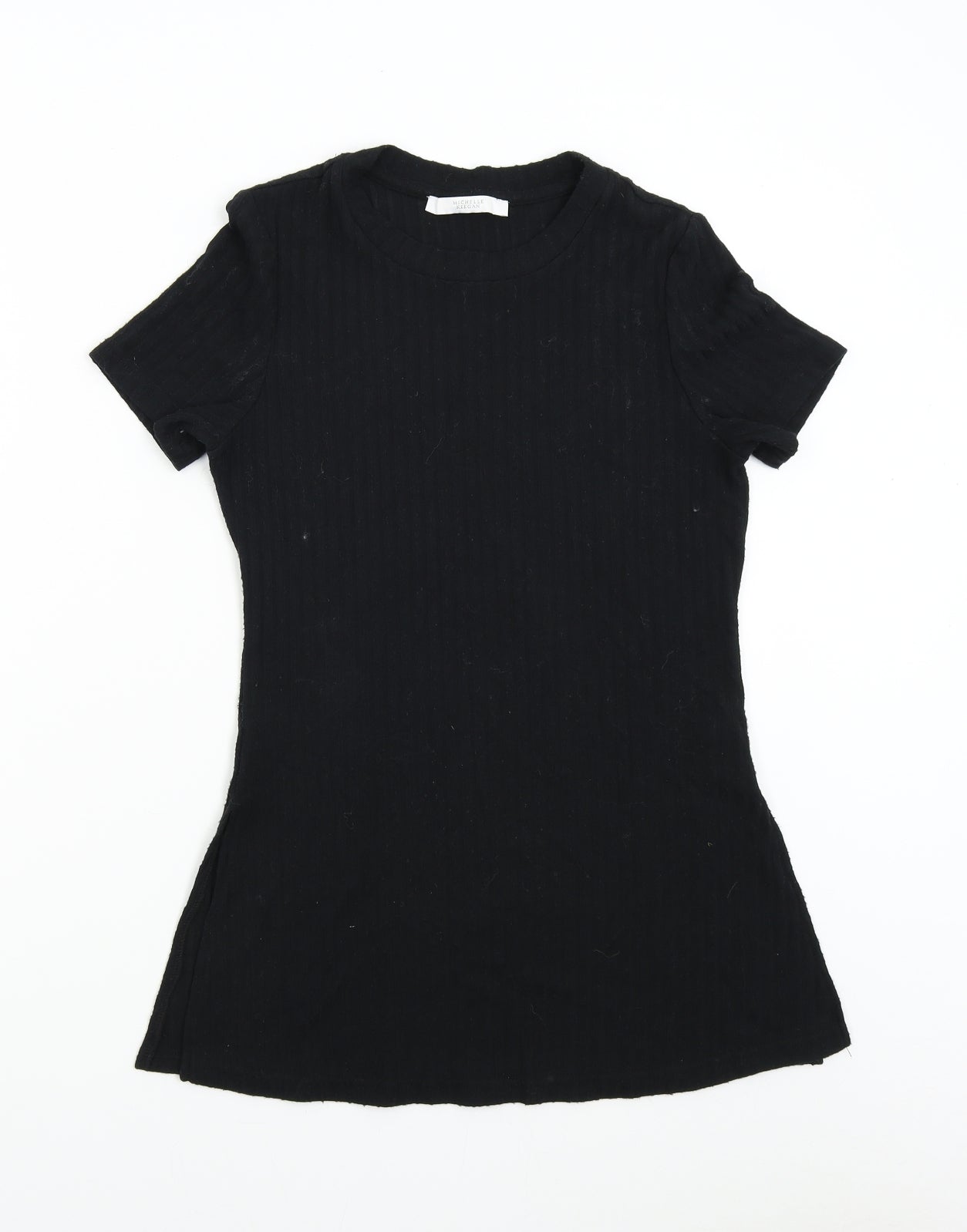 Womens UK Size S Michelle Keegan Black Basic T-Shirt