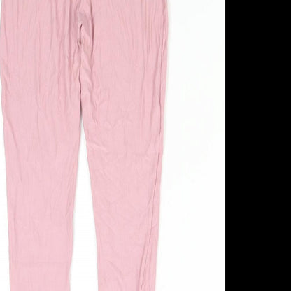 Verity Anne Womens Pink   Jogger Leggings  L27 in