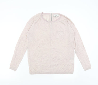 Womens UK Size 8 NEXT Pink Pullover Jumper