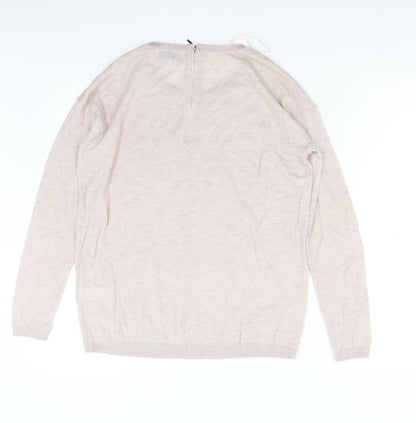 Womens UK Size 8 NEXT Pink Pullover Jumper