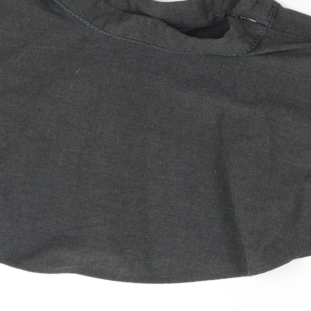 M&S Girls Grey   Mini Skirt Size 5-6 Years