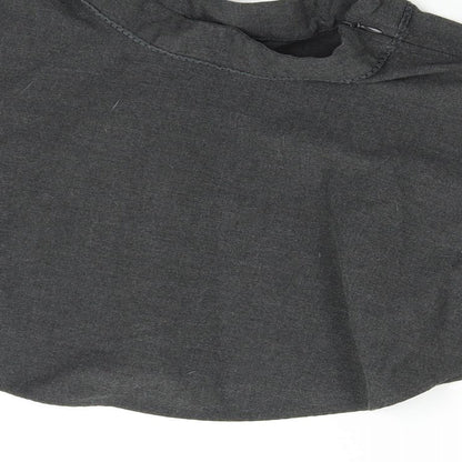 M&S Girls Grey   Mini Skirt Size 5-6 Years