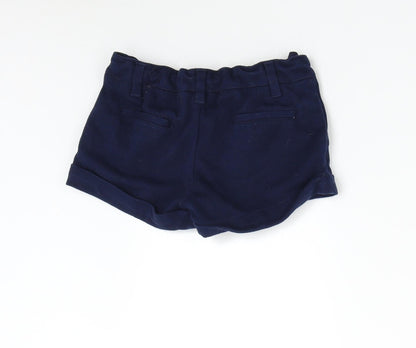 Monoprix Girls Blue   Hot Pants Shorts Size 5 Years