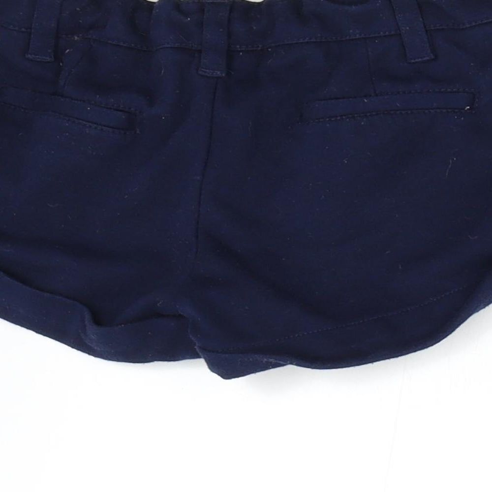 Monoprix Girls Blue   Hot Pants Shorts Size 5 Years