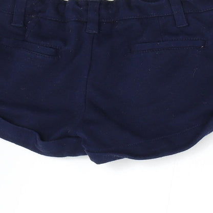 Monoprix Girls Blue   Hot Pants Shorts Size 5 Years
