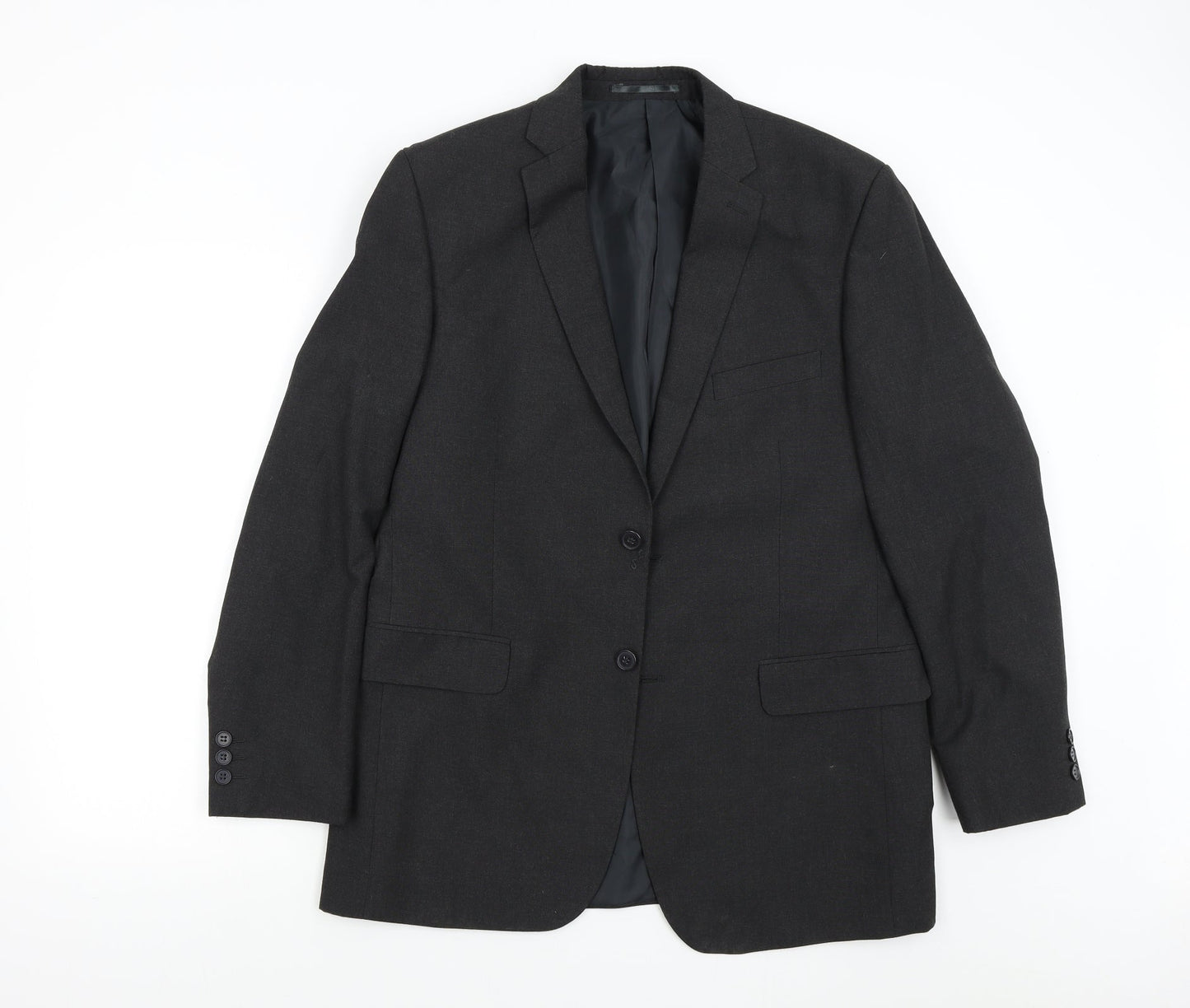 Mens UK Size 42 Karl Jackson Regular Grey Suit Jacket