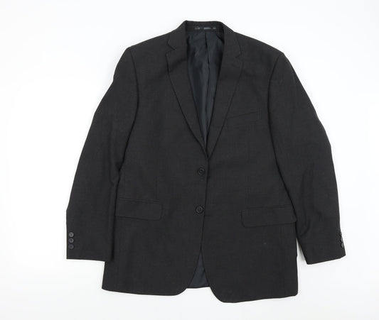 Mens UK Size 42 Karl Jackson Regular Grey Suit Jacket