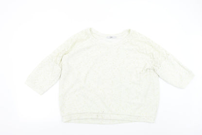 Womens UK Size 20 NEXT Ivory Pullover Jumper