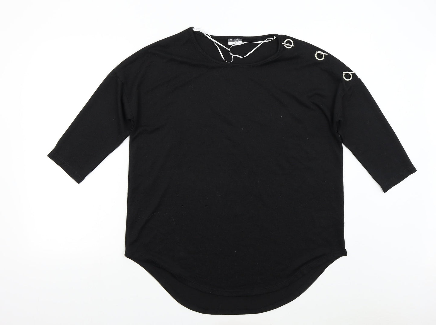 Womens UK Size XL Beloved Black Pullover Jumper