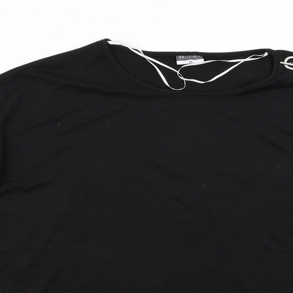 Womens UK Size XL Beloved Black Pullover Jumper