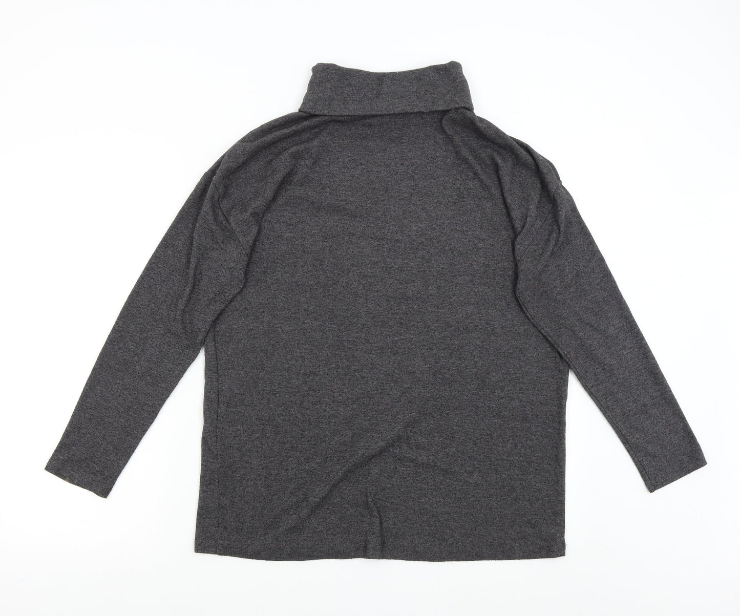 Womens UK Size 10 New Look Grey Pullover Jumper