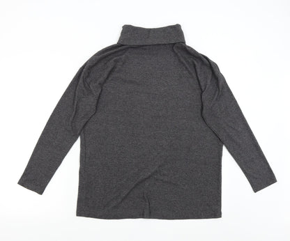 Womens UK Size 10 New Look Grey Pullover Jumper