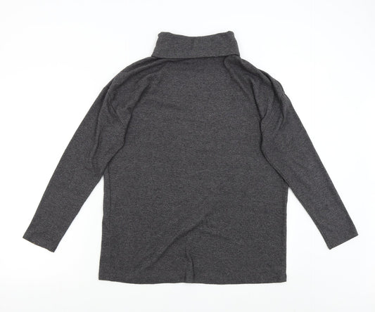 Womens UK Size 10 New Look Grey Pullover Jumper