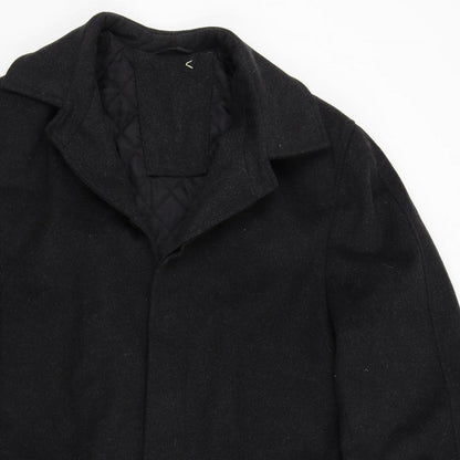 Mens UK Size M BHS Grey Overcoat