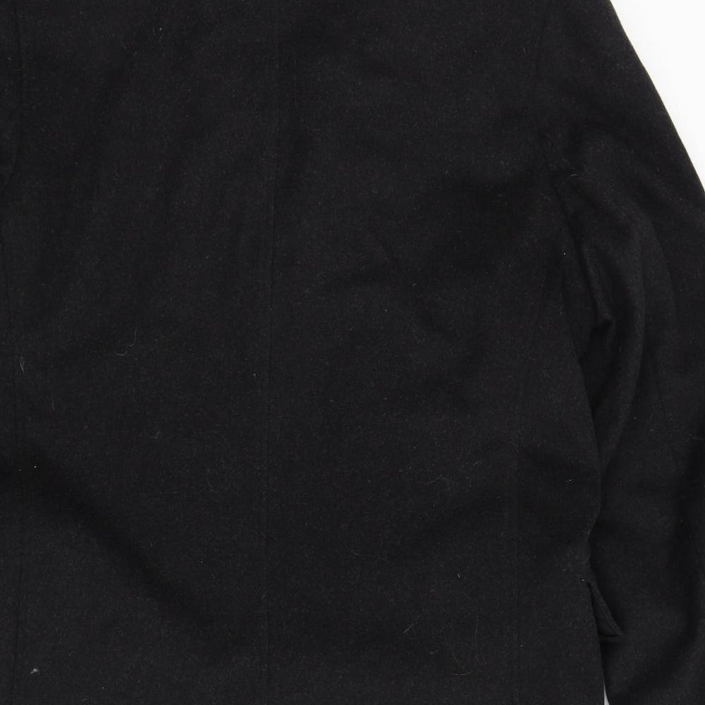 Mens UK Size M BHS Grey Overcoat