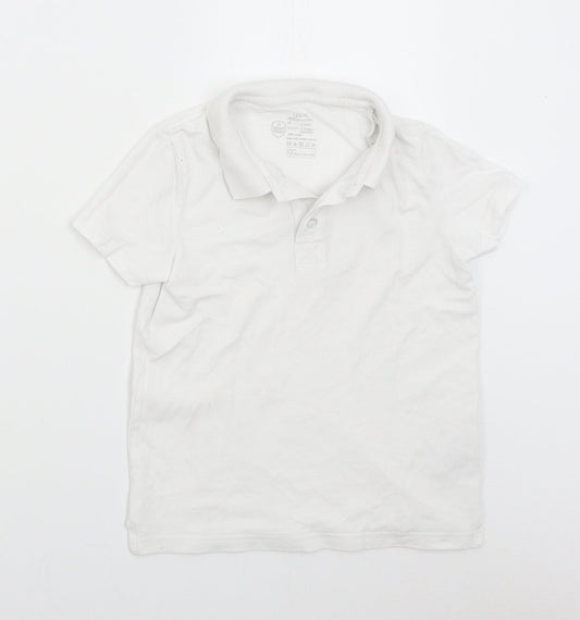 Smart Start Girls White   Basic Polo Size 8 Years