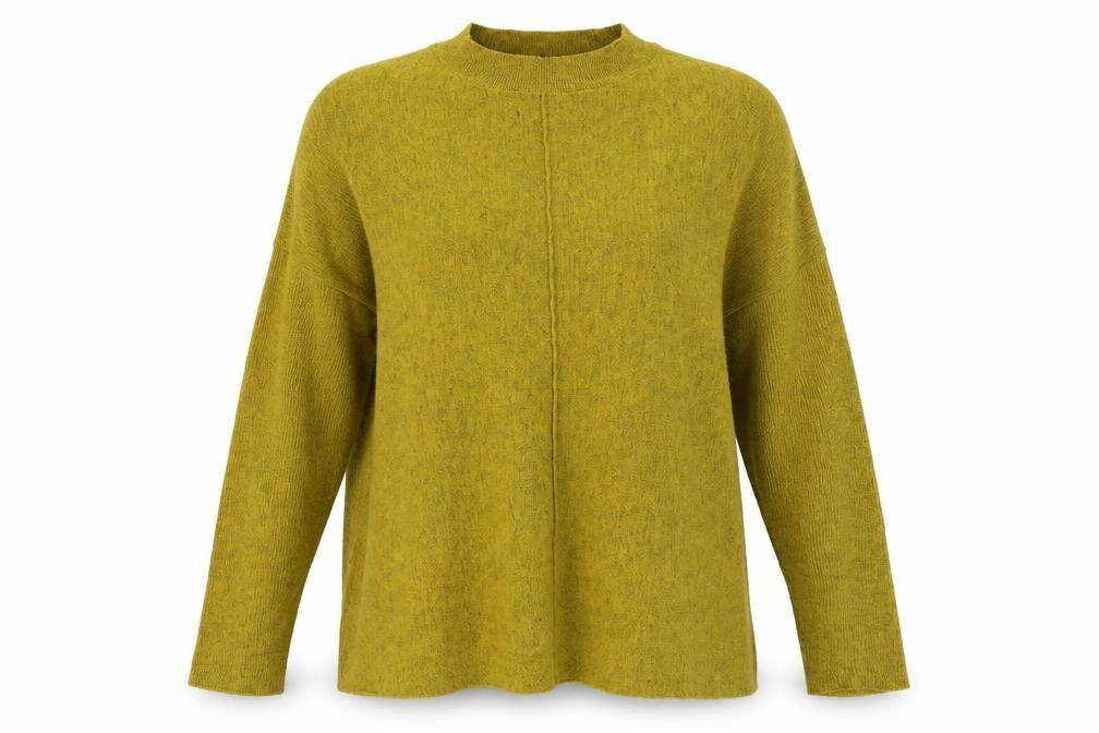 Womens UK Size 10 Primark Yellow Pullover Jumper