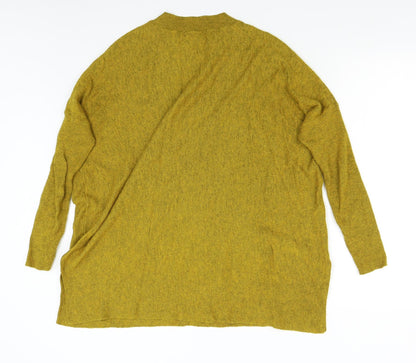 Primark Womens Yellow  Knit Pullover Jumper Size 10