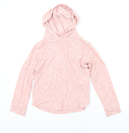 Matalan Girls Pink   Pullover Hoodie Size 8 Years
