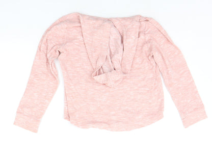Matalan Girls Pink   Pullover Hoodie Size 8 Years