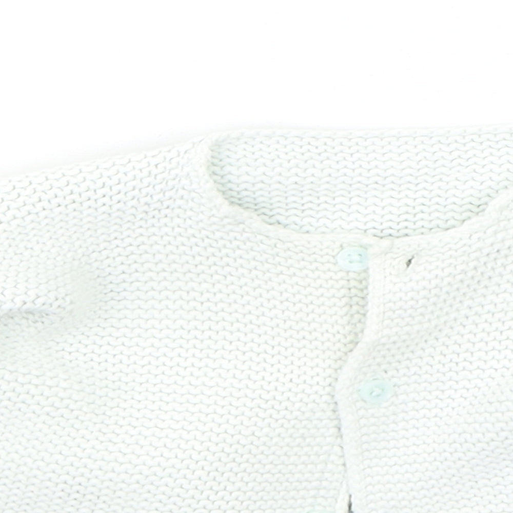 Marks and Spencer Baby Green   Cardigan Jumper Size 3-6 Months