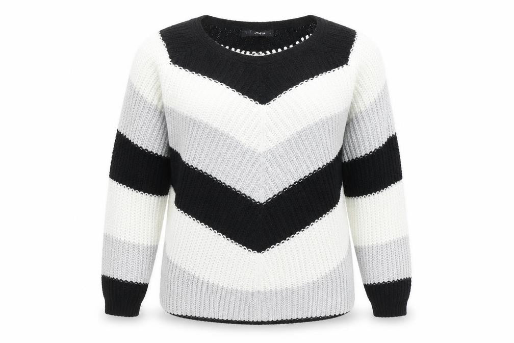 Womens UK Size S Quiz Black Pullover Jumper