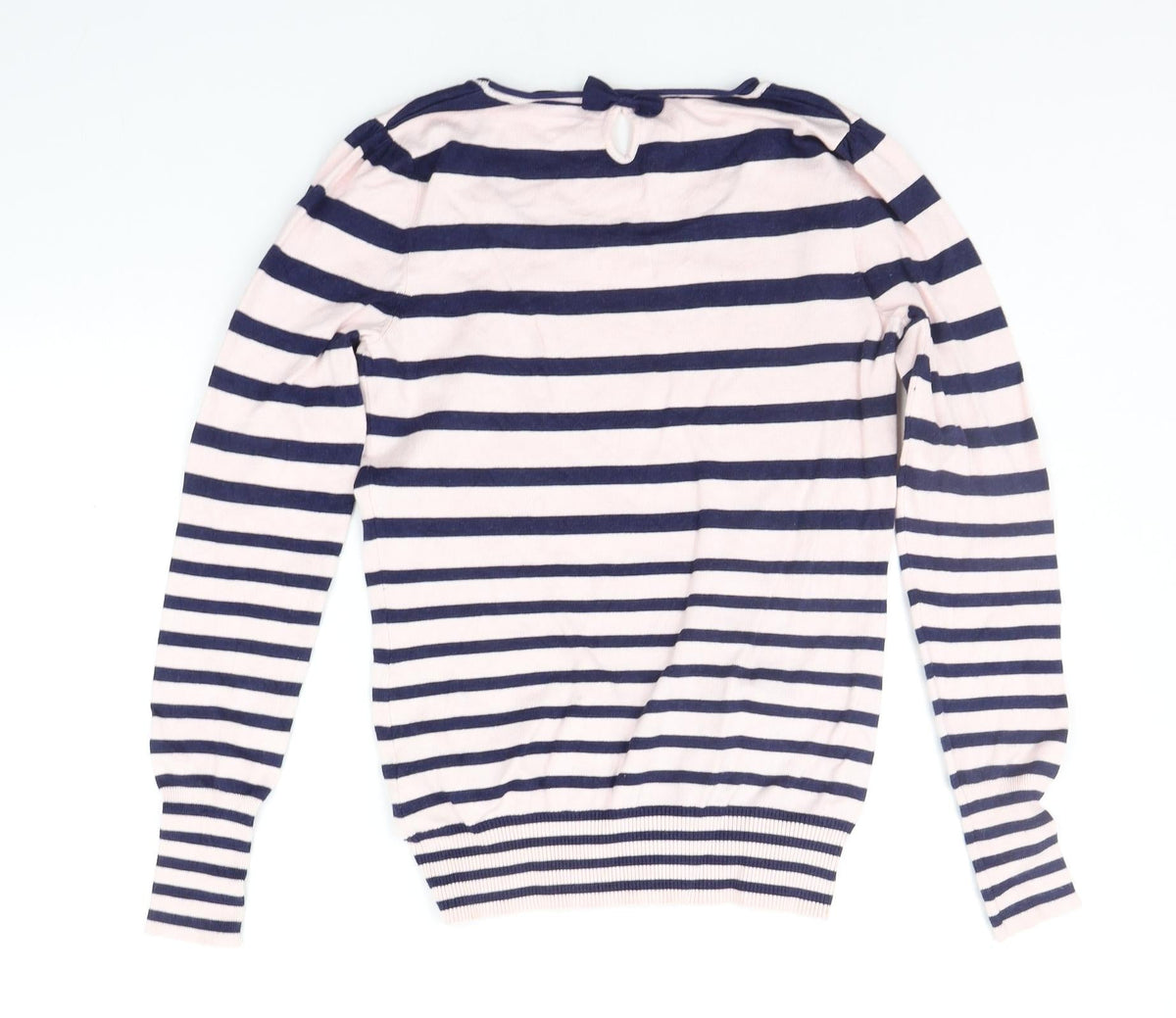 Back view of LCW Casual women’s pink striped jumper, size M