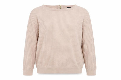 Womens UK Size 10 Dorothy Perkins Beige Pullover Jumper
