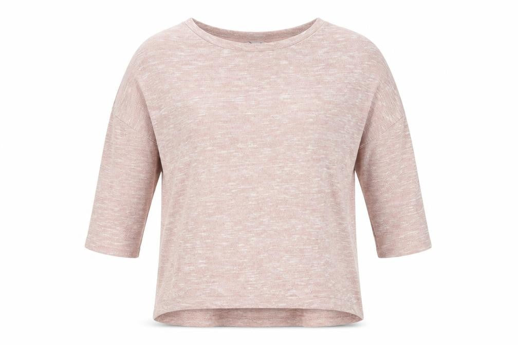 Front view of Primark women’s gold solid top pyjama top, size L
