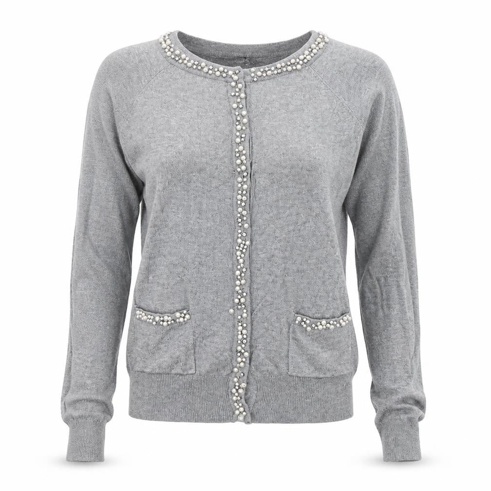 Womens UK Size 6 Atmosphere Grey Pullover Jumper