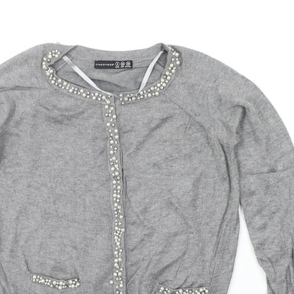 Womens UK Size 6 Atmosphere Grey Pullover Jumper