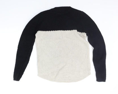 Womens UK Size 12 Marks and Spencer Black Pullover Jumper