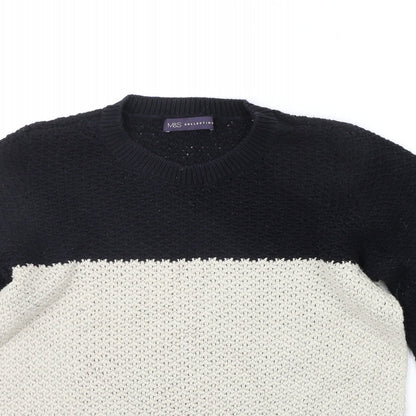 Womens UK Size 12 Marks and Spencer Black Pullover Jumper