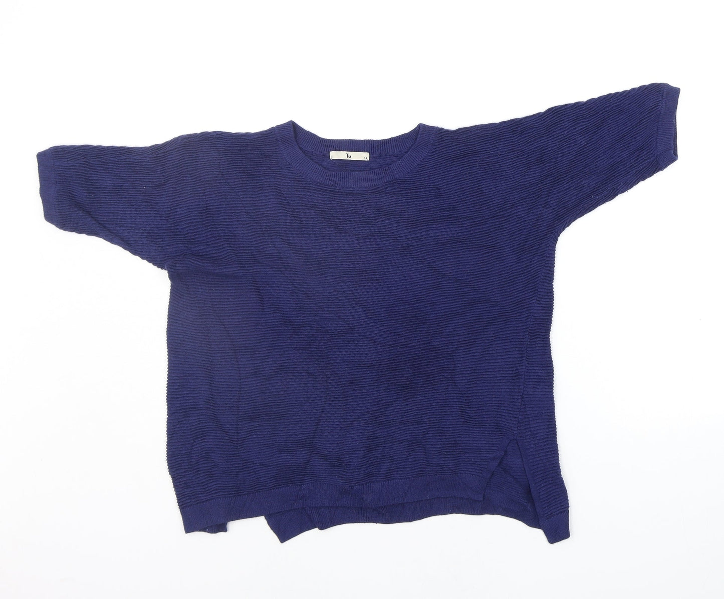 TU Womens Blue   Pullover Jumper Size 14