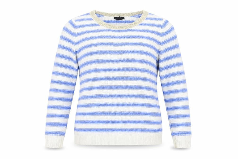 Womens UK Size S H&M Blue Henley Jumper