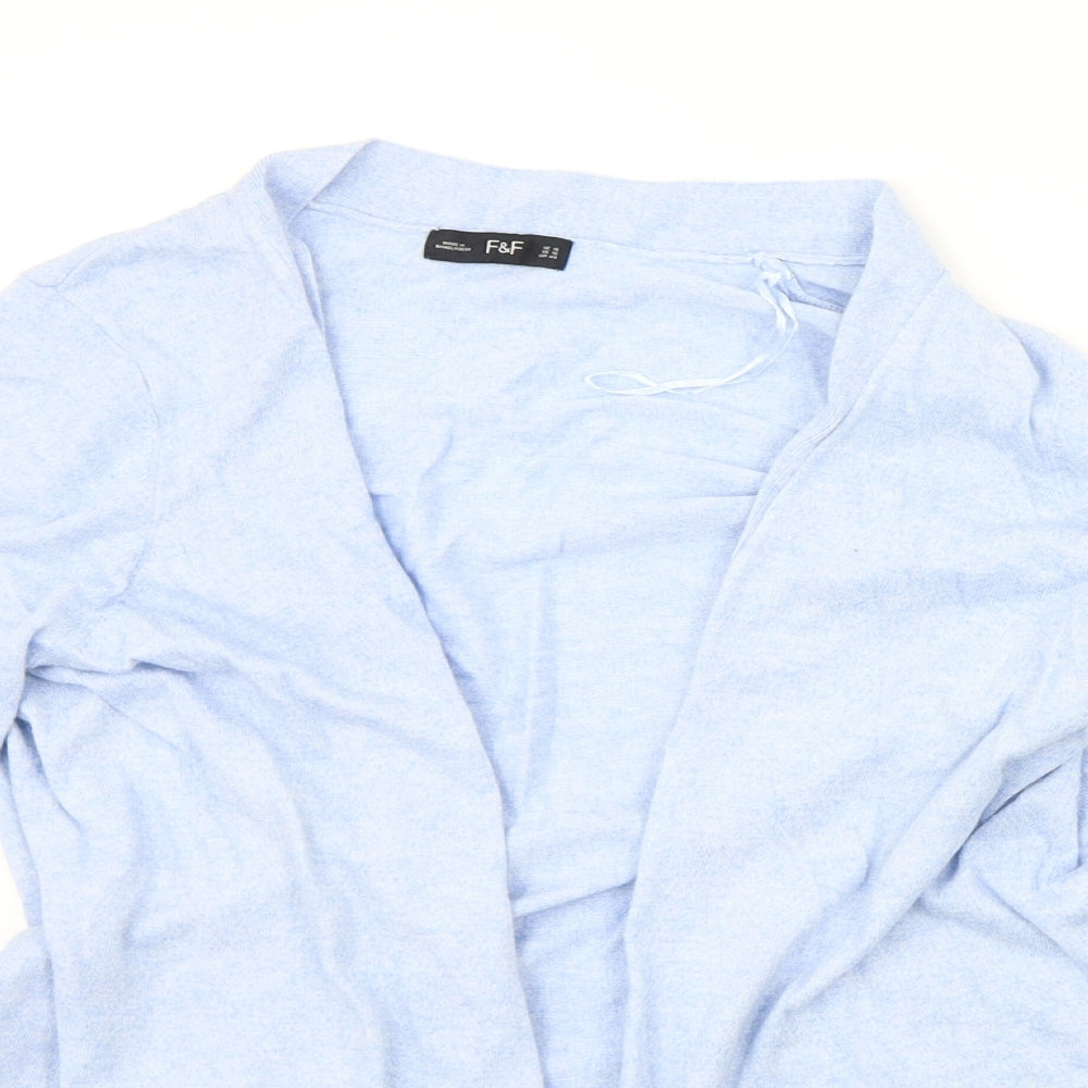 F&F Womens Black Houndstooth  Cardigan Jumper Size 16