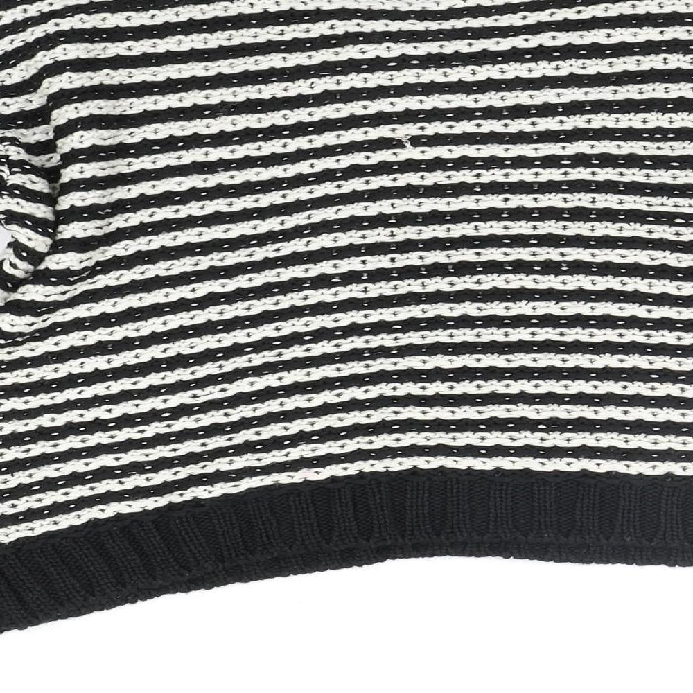 Womens UK Size 10 Topshop Black Pullover Jumper