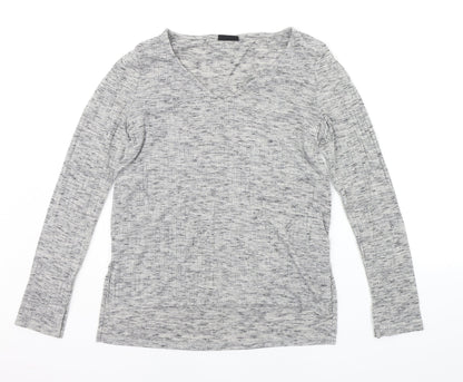 Womens UK Size M VILLA Grey Pullover Jumper